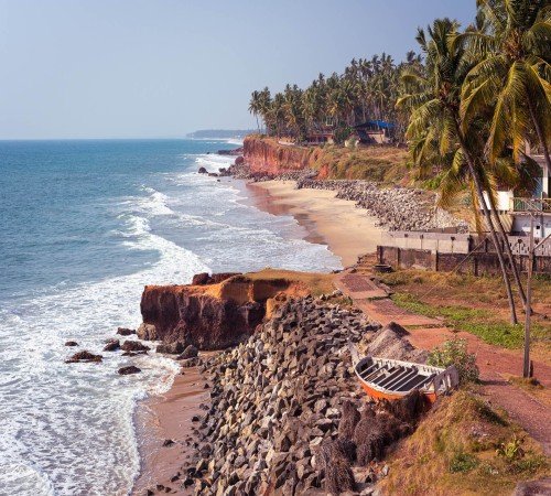 Tranquil beaches