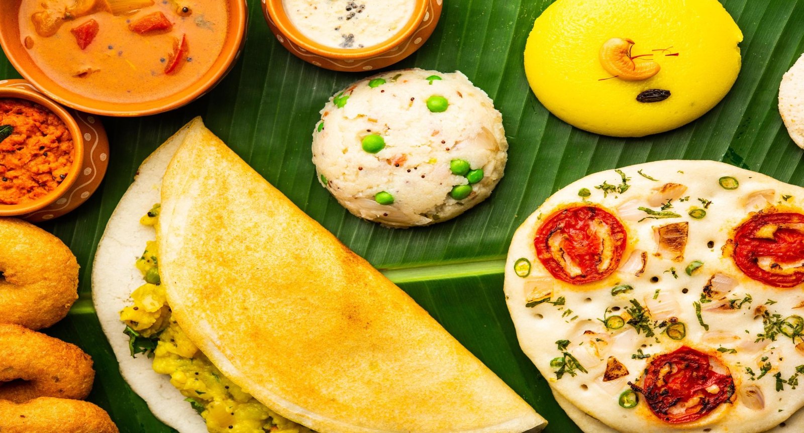 Masala Dosa and Idli Sambar