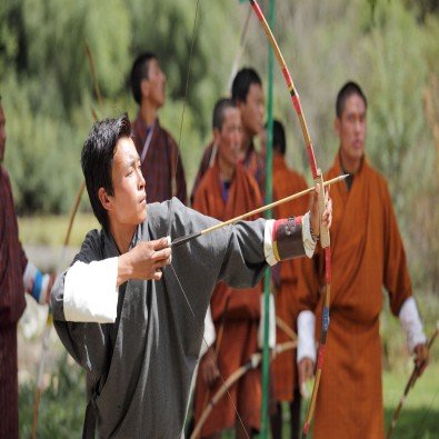 demonstration of Archery